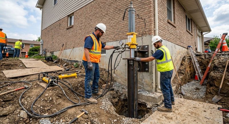 Settling Foundation Service in Minor Hill, TN