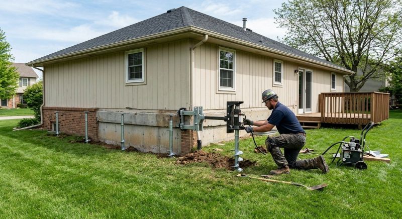 Settling Foundation Service in Minor Hill, TN