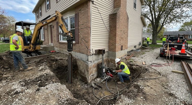 Sinking Foundation Repair in Elkmont, AL