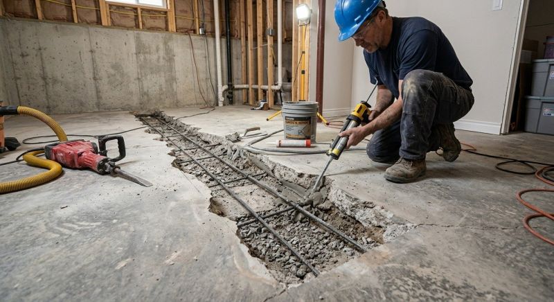 Slab Foundation Repair in Pulaski, TN